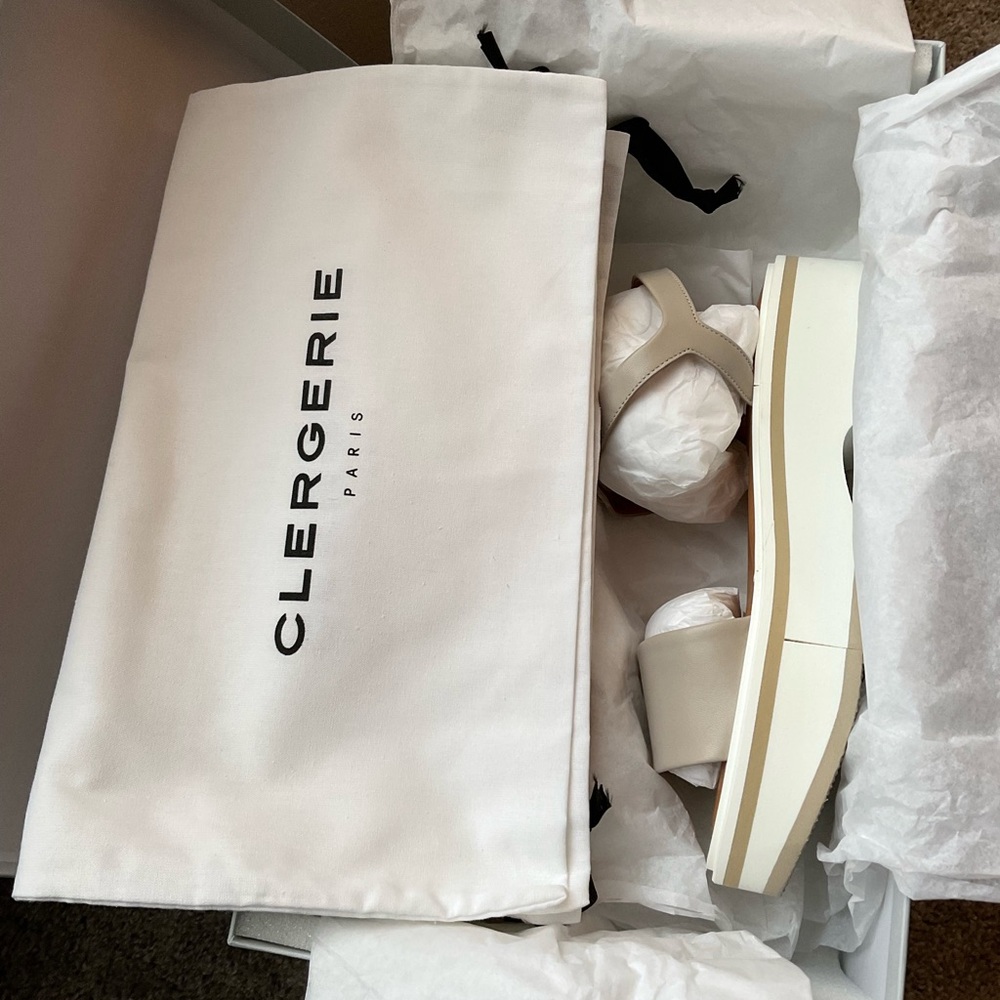 NWOT Robert Clergerie Platform Sandals - Picture 5 of 7